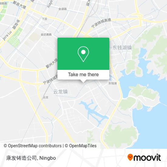 康发铸造公司 map