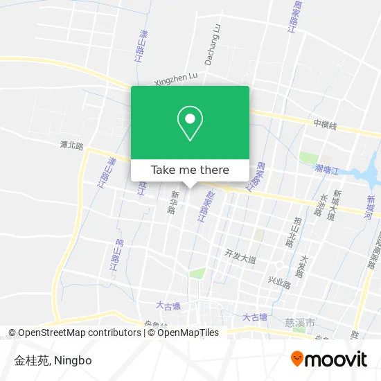 金桂苑 map