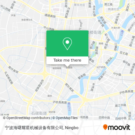 宁波海曙耀星机械设备有限公司 map