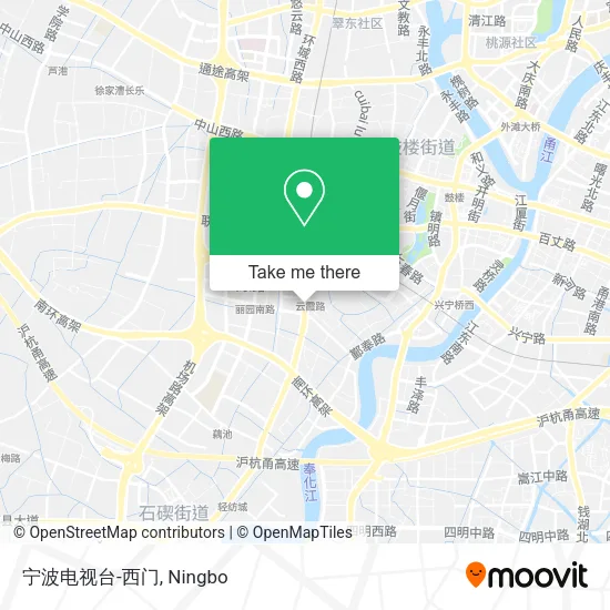 宁波电视台-西门 map