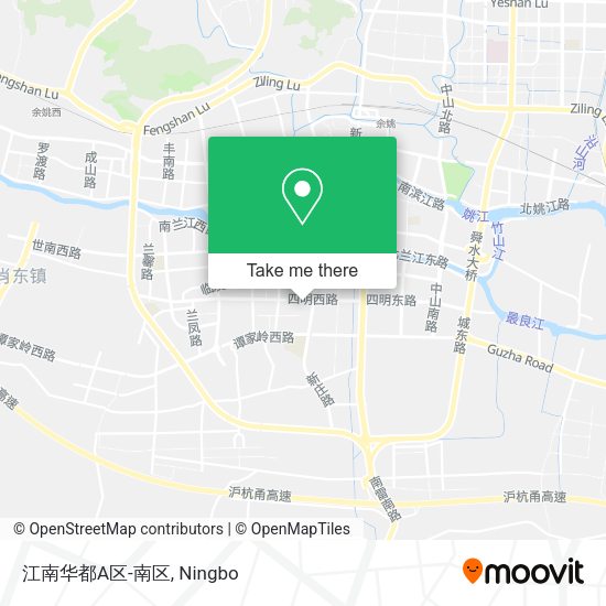江南华都A区-南区 map