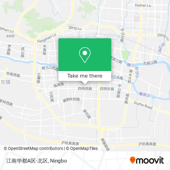 江南华都A区-北区 map