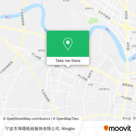 宁波市海曙格丽服饰有限公司 map