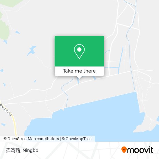 滨湾路 map