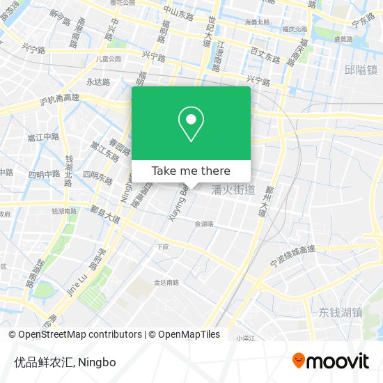优品鲜农汇 map
