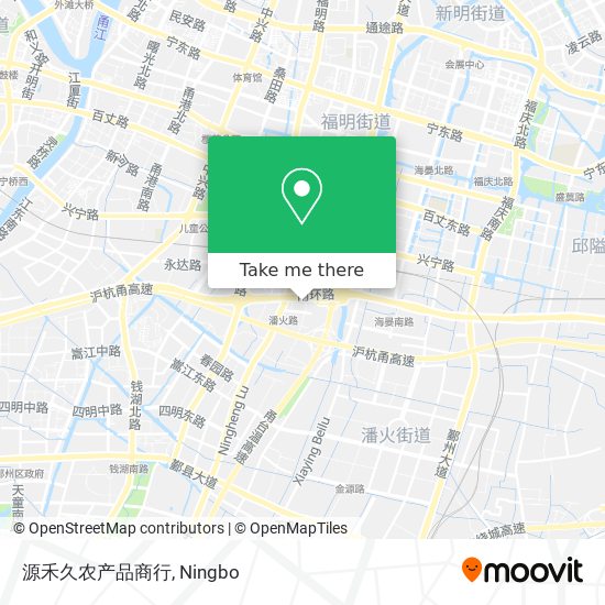 源禾久农产品商行 map