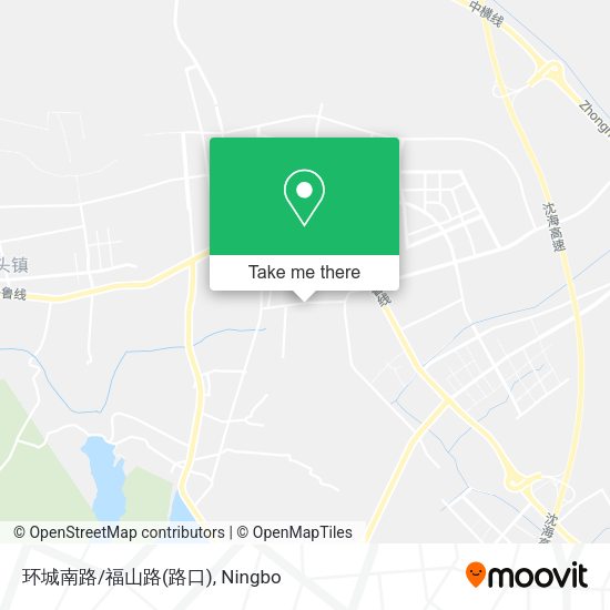 环城南路/福山路(路口) map