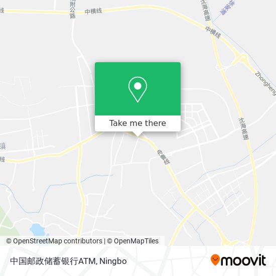 中国邮政储蓄银行ATM map