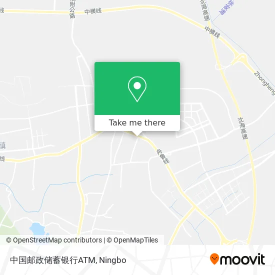 中国邮政储蓄银行ATM map