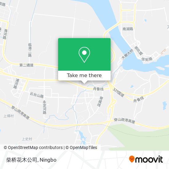 柴桥花木公司 map