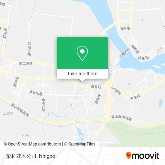 柴桥花木公司 map