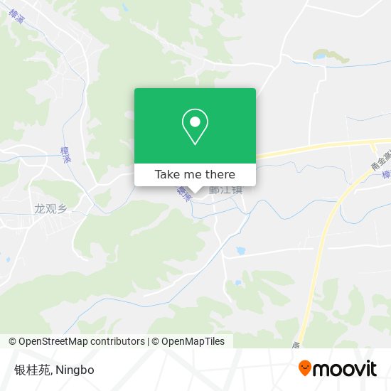 银桂苑 map