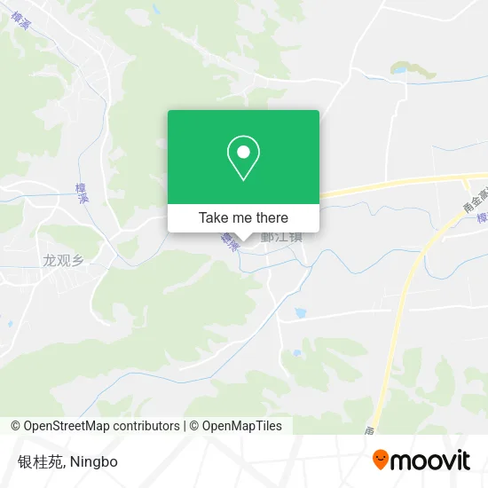 银桂苑 map