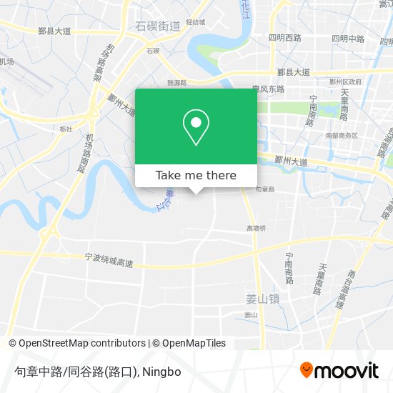 句章中路/同谷路(路口) map