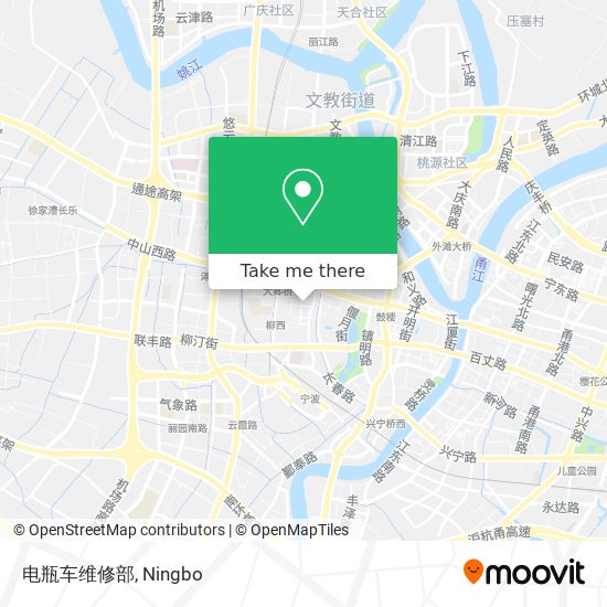 电瓶车维修部 map