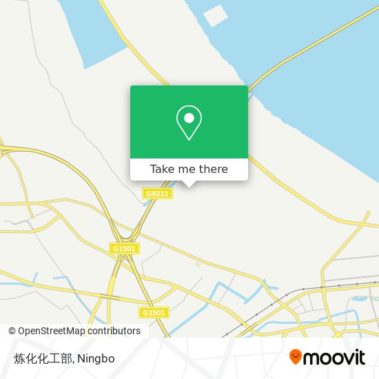 炼化化工部 map