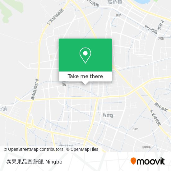 泰果果品直营部 map