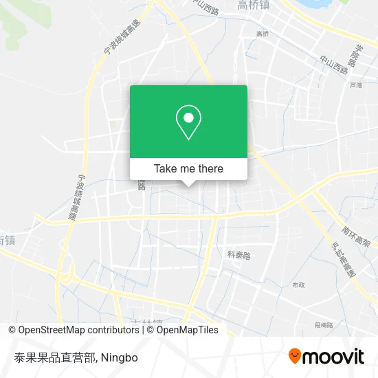 泰果果品直营部 map