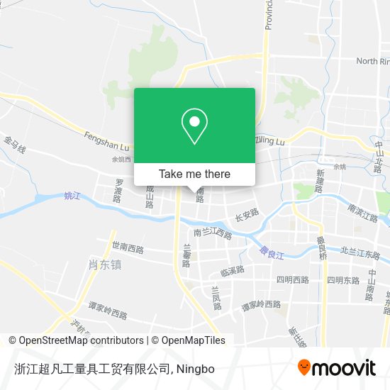 浙江超凡工量具工贸有限公司 map