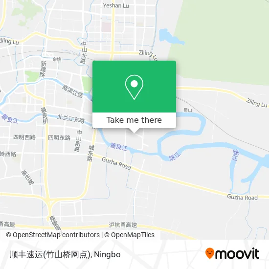 顺丰速运(竹山桥网点) map