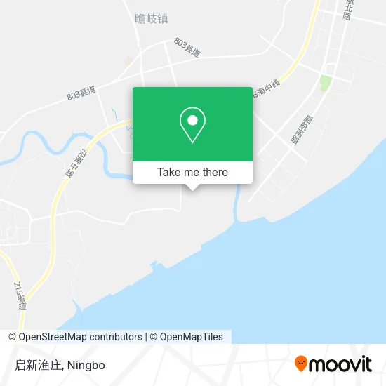 启新渔庄 map