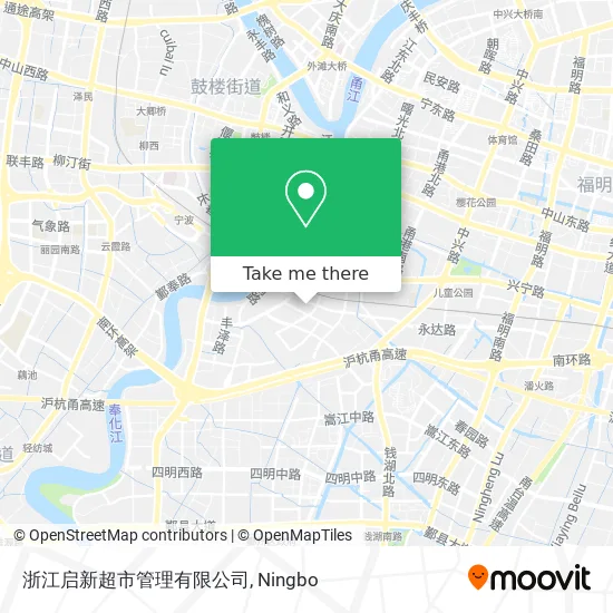 浙江启新超市管理有限公司 map