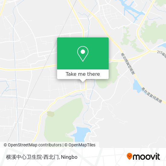 横溪中心卫生院-西北门 map