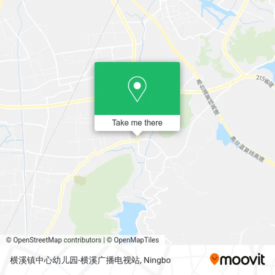 横溪镇中心幼儿园-横溪广播电视站 map