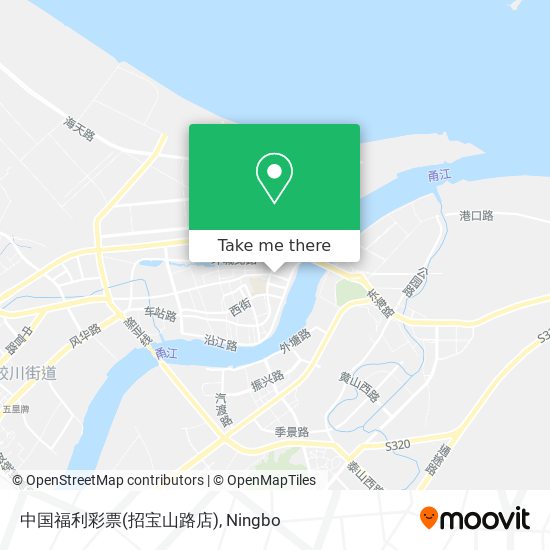 中国福利彩票(招宝山路店) map