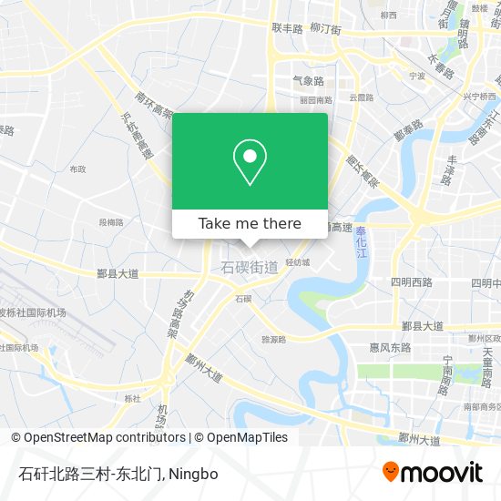 石矸北路三村-东北门 map