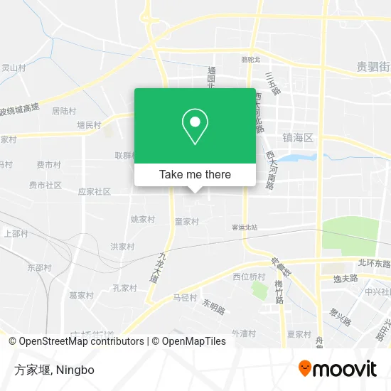 方家堰 map