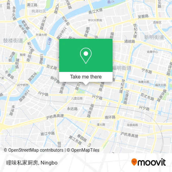 瞳味私家厨房 map