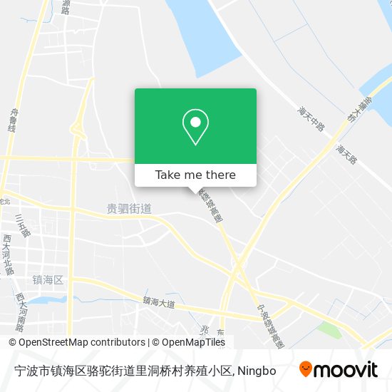 宁波市镇海区骆驼街道里洞桥村养殖小区 map