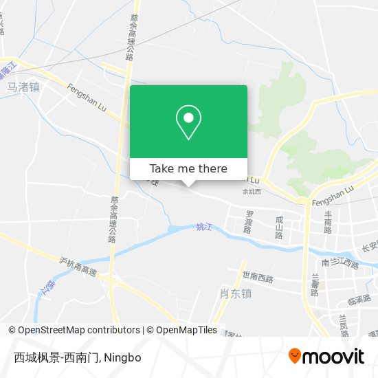 西城枫景-西南门 map