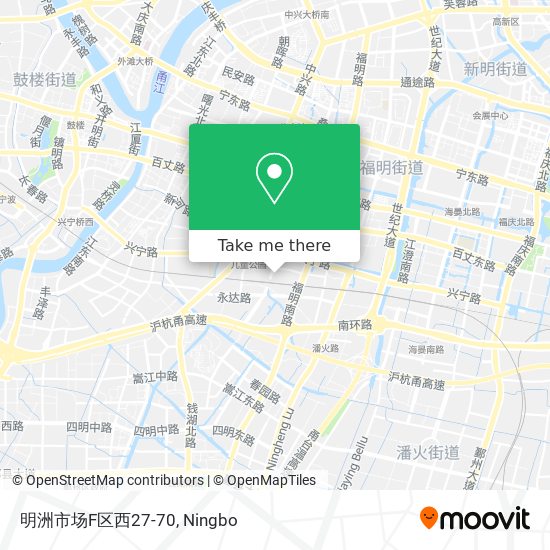 明洲市场F区西27-70 map