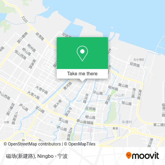 磁场(新建路) map