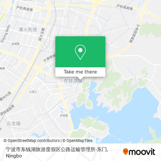 宁波市东钱湖旅游度假区公路运输管理所-东门 map