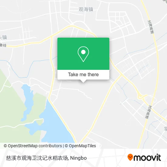 慈溪市观海卫沈记水稻农场 map
