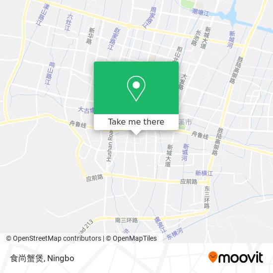 食尚蟹煲 map