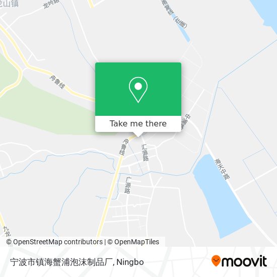 宁波市镇海蟹浦泡沫制品厂 map