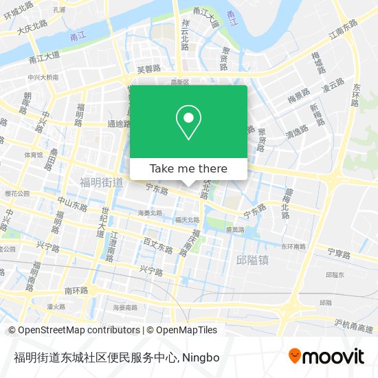 福明街道东城社区便民服务中心 map