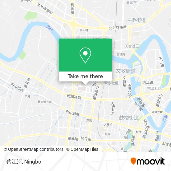 蔡江河 map