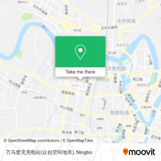 万马爱充充电站(众创空间地库) map