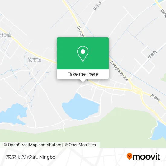 东成美发沙龙 map