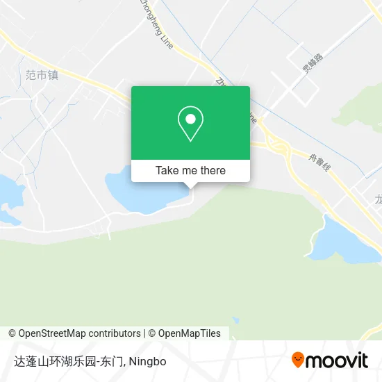 达蓬山环湖乐园-东门 map