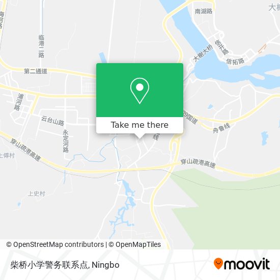 柴桥小学警务联系点 map