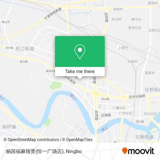 杨国福麻辣烫(恒一广场店) map