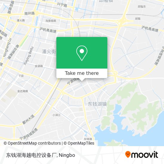 东钱湖海越电控设备厂 map