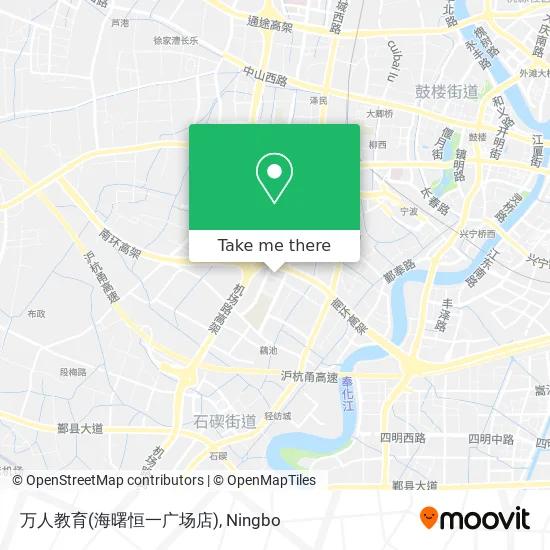 万人教育(海曙恒一广场店) map