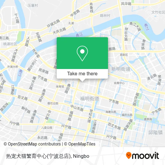 热宠犬猫繁育中心(宁波总店) map